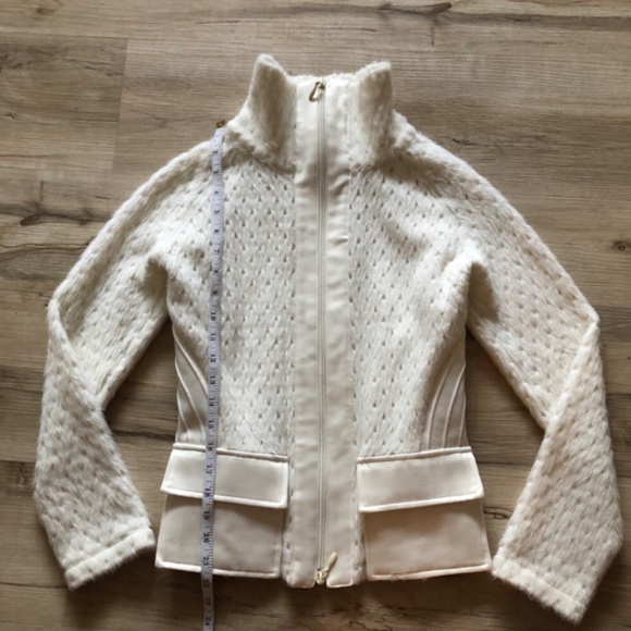 Elegant White Women's Jacket - Picture 6 of 9